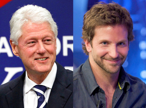 Bradley Cooper, Bill Clinton Bradley Cooper, Bill Clinton